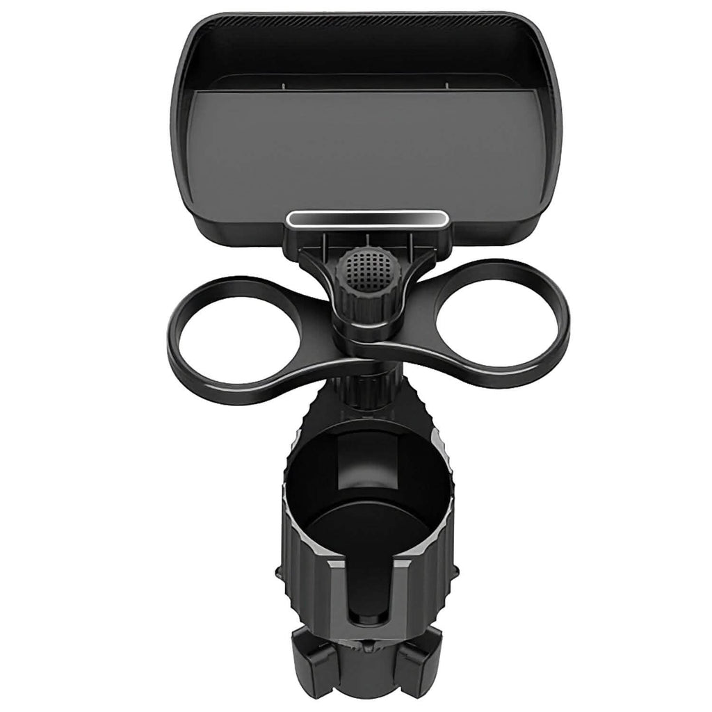 4-in-1 Car Cup Holder Tray Food Table