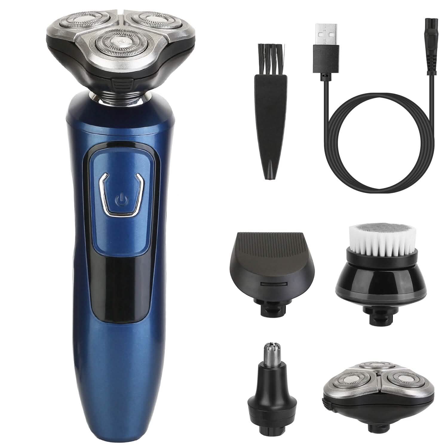 4-In-1 Electric Razor Shaver Rechargeable Cordless