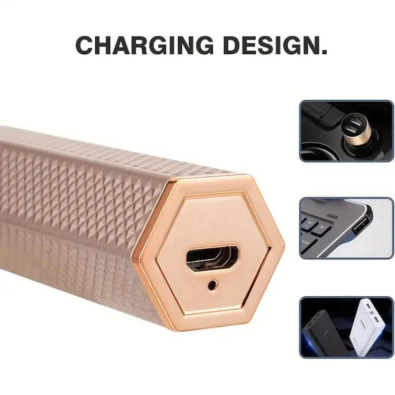 4-in-1 顔用電動脱毛器 痛みなしシェーバー 充電式 全身用エピレーター