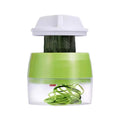Râpe Spirale Réglable 4-en-1 pour Fruits et Légumes