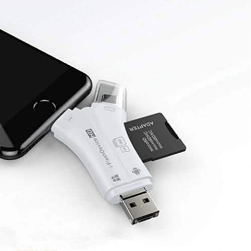 4-in-1 メディア転送 メモリーカード対応