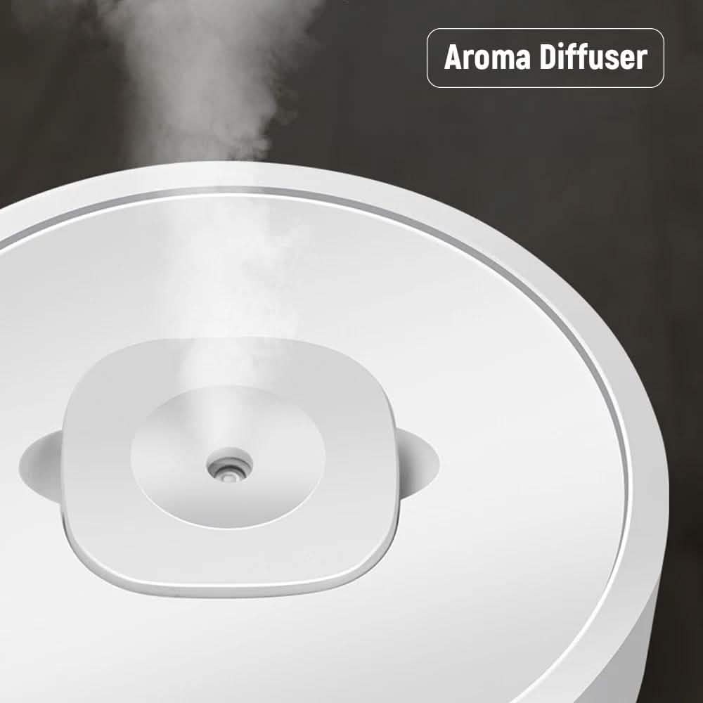 Purificateur d'air Humidificateur Stérilisateur UV Diffuseur d'arômes 4-en-1 Mobile