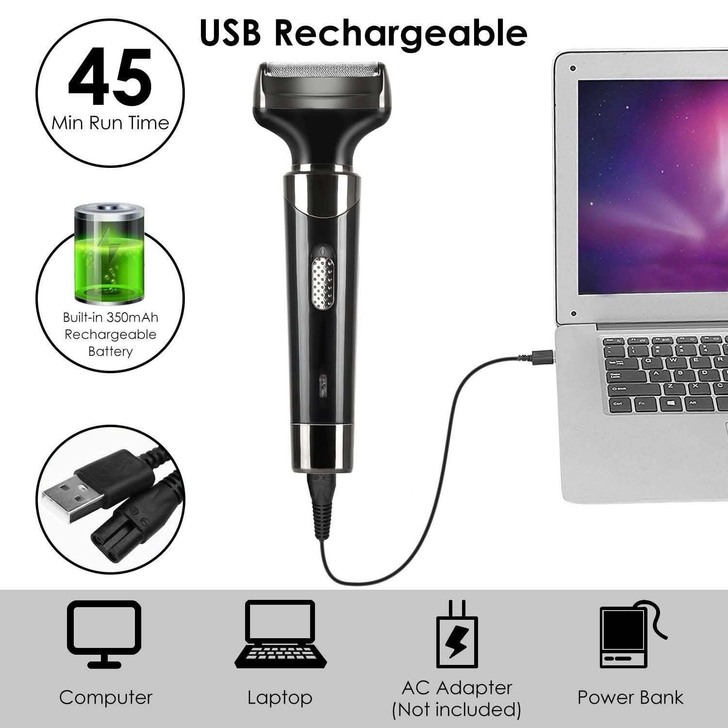 4-in-1 Rechargeable Hair Trimmer