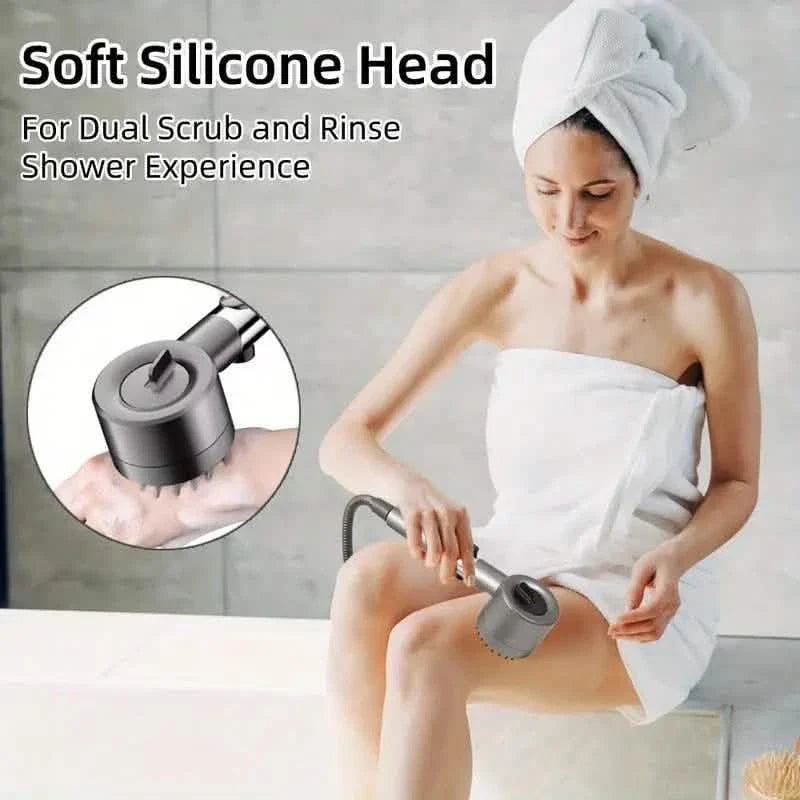 4-in-1 Removable Shower Head With 5 Filters and 3 Settings