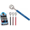 4-Pack: Bear Claw Telescopic Back Scratcher Long Hand Instant Itch Relief Massager Soft