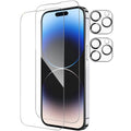 4-Pack: Clear Screen and Camera Lens Protector Set