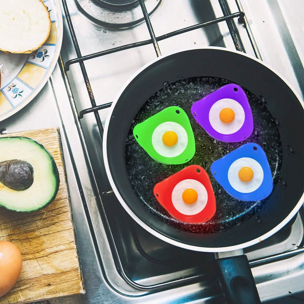 Lot de 4 : Poches à œufs en silicone