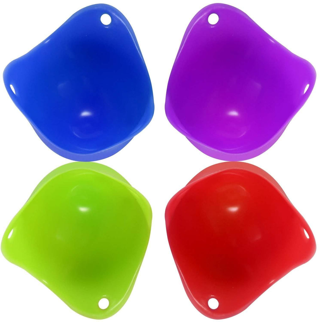 Lot de 4 : Poches à œufs en silicone