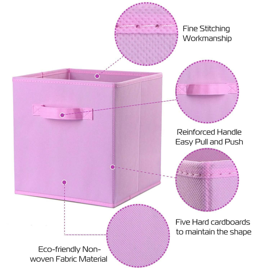 4-Pack: iMounTEK Foldable Storage Cube Bins