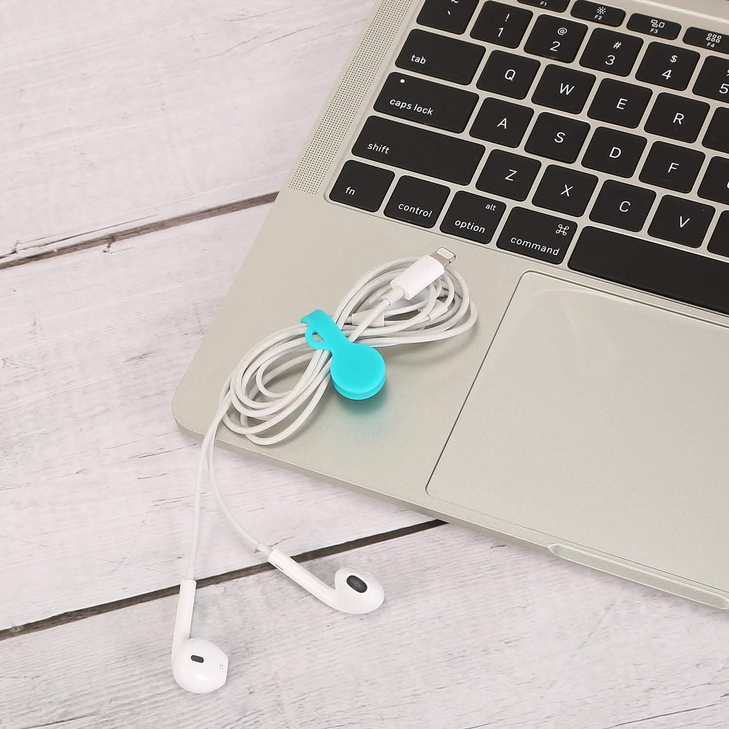 4-Pack: Magnetic Cable Clips Magnet