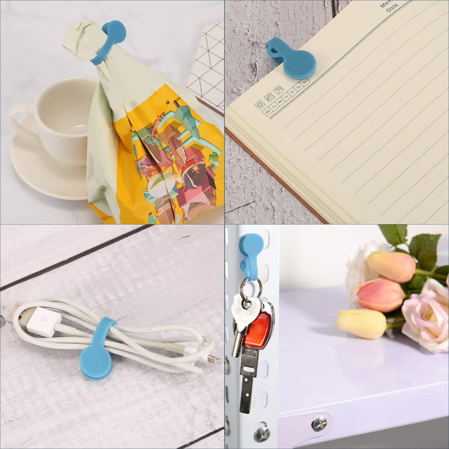 4-Pack: Magnetic Cable Clips Magnet