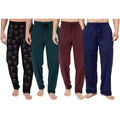 4-Pack: Men's Cotton Lounge Pants with Pockets