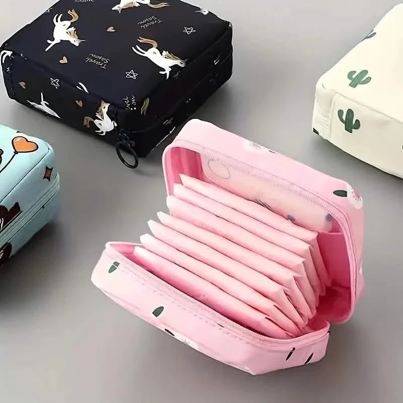 4個セット：多機能トラベル収納バッグ トイレタリー用