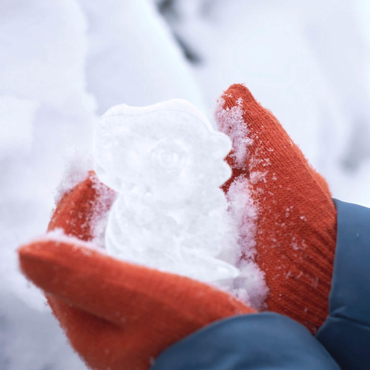 Lot de 4 : Lot de moules à neige pour faire des boules de neige