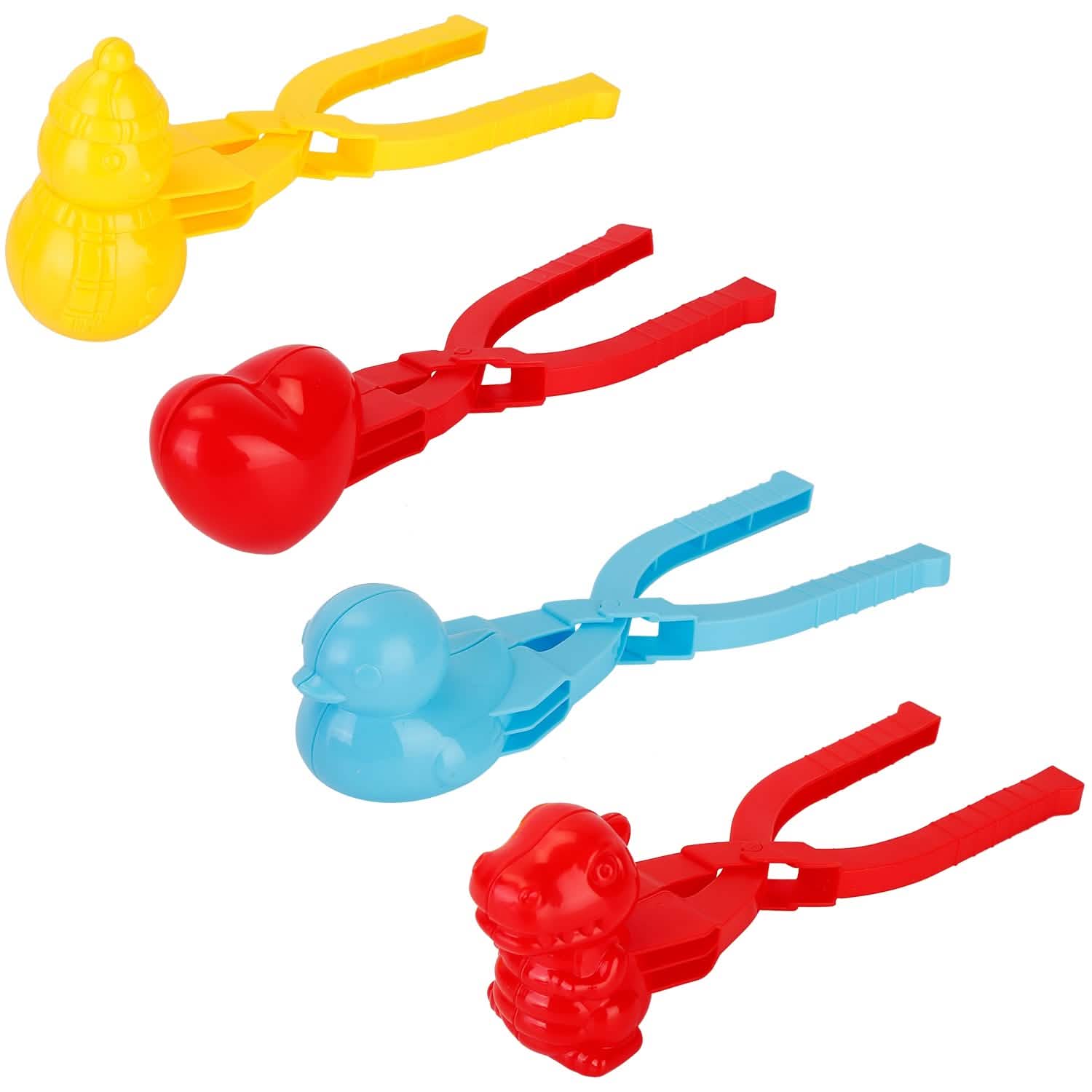 Lot de 4 : Lot de moules à neige pour faire des boules de neige