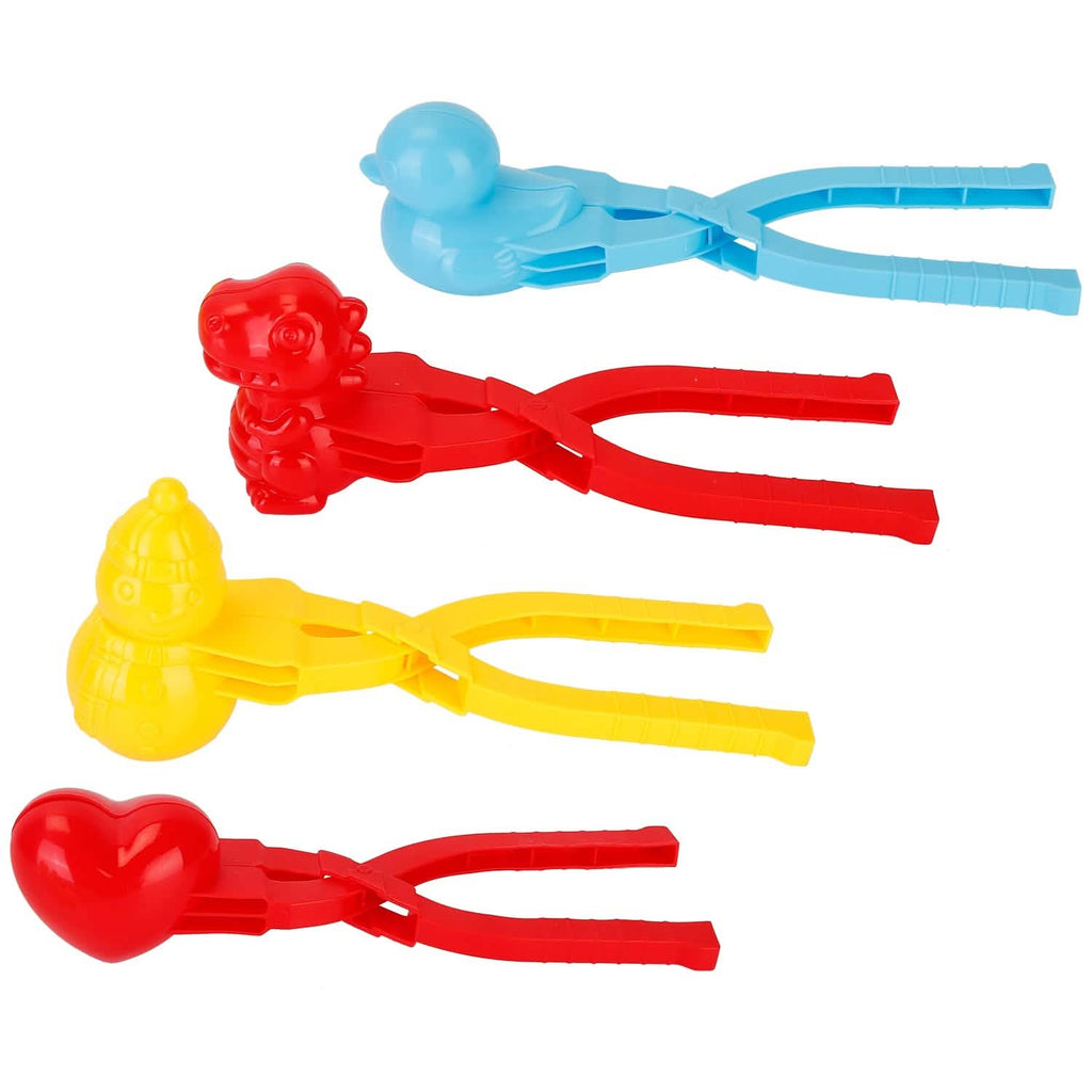 Lot de 4 : Lot de moules à neige pour faire des boules de neige