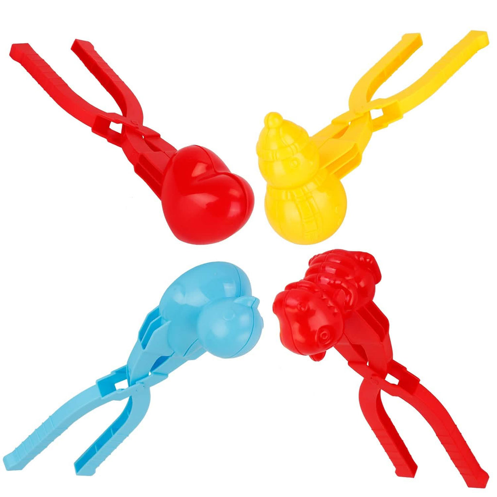 Lot de 4 : Lot de moules à neige pour faire des boules de neige