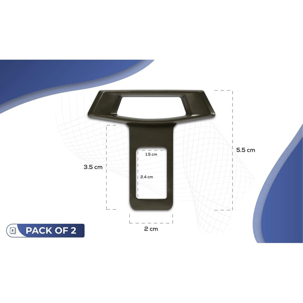 Lot de 4 : Attaches de sécurité universelles pour la plupart des véhicules, Kit de ceintures de sécurité pour voitures