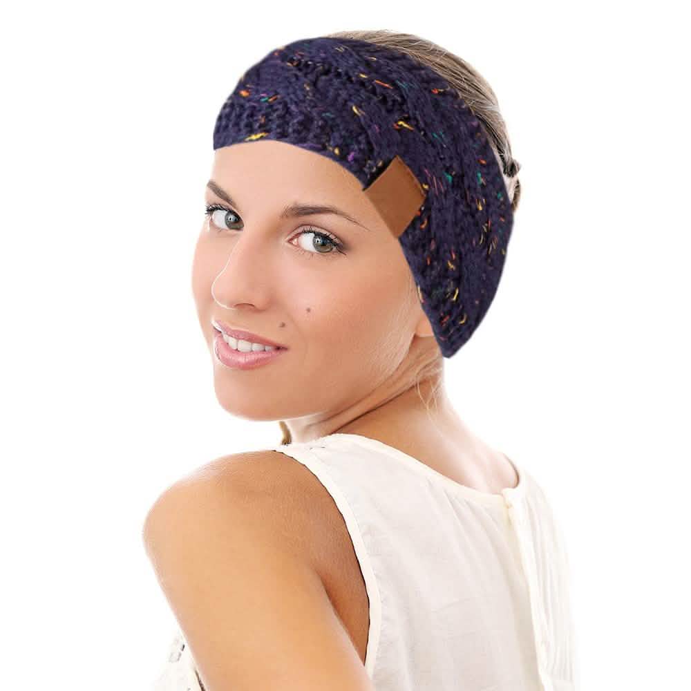 4-Pack: Women Confetti Winter Headband Wrap And Ear Warmer