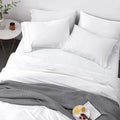 4-Piece: Bibb Home 300tc Bamboo Viscose Sheet Set