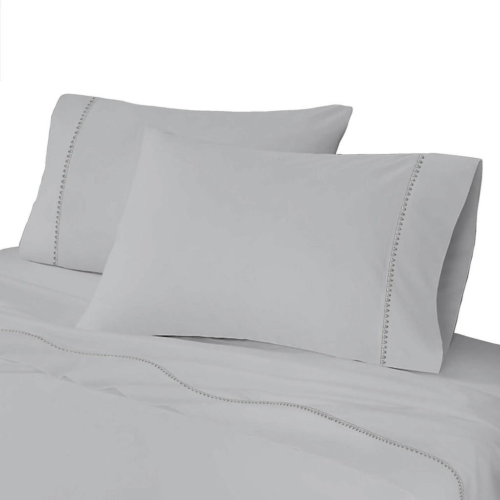4-Piece: Brushed Cotton Percale Sheet Set