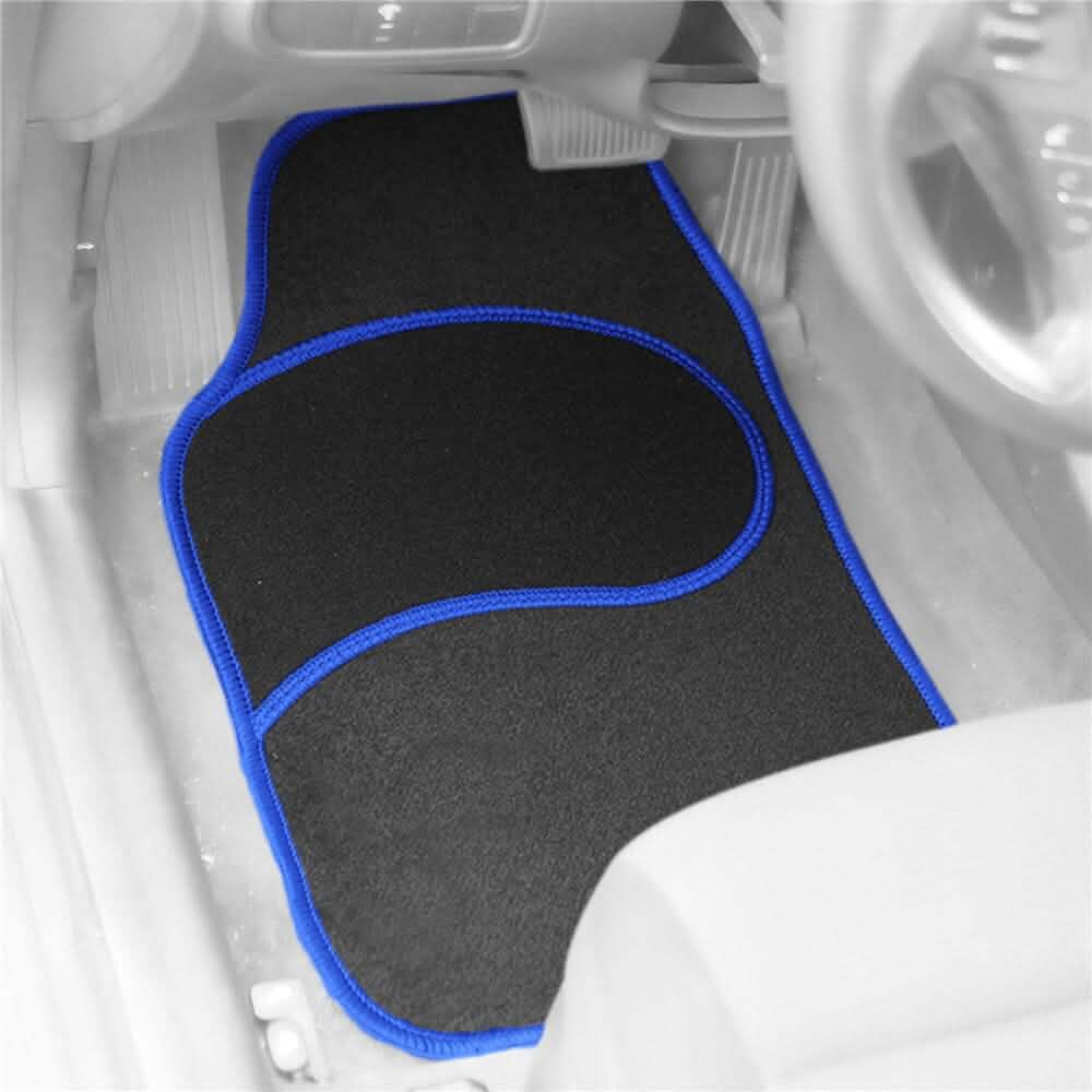 4-Piece: Mod Non-Slip Carpet Floor Mat Set