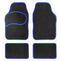 4-Piece: Mod Non-Slip Carpet Floor Mat Set