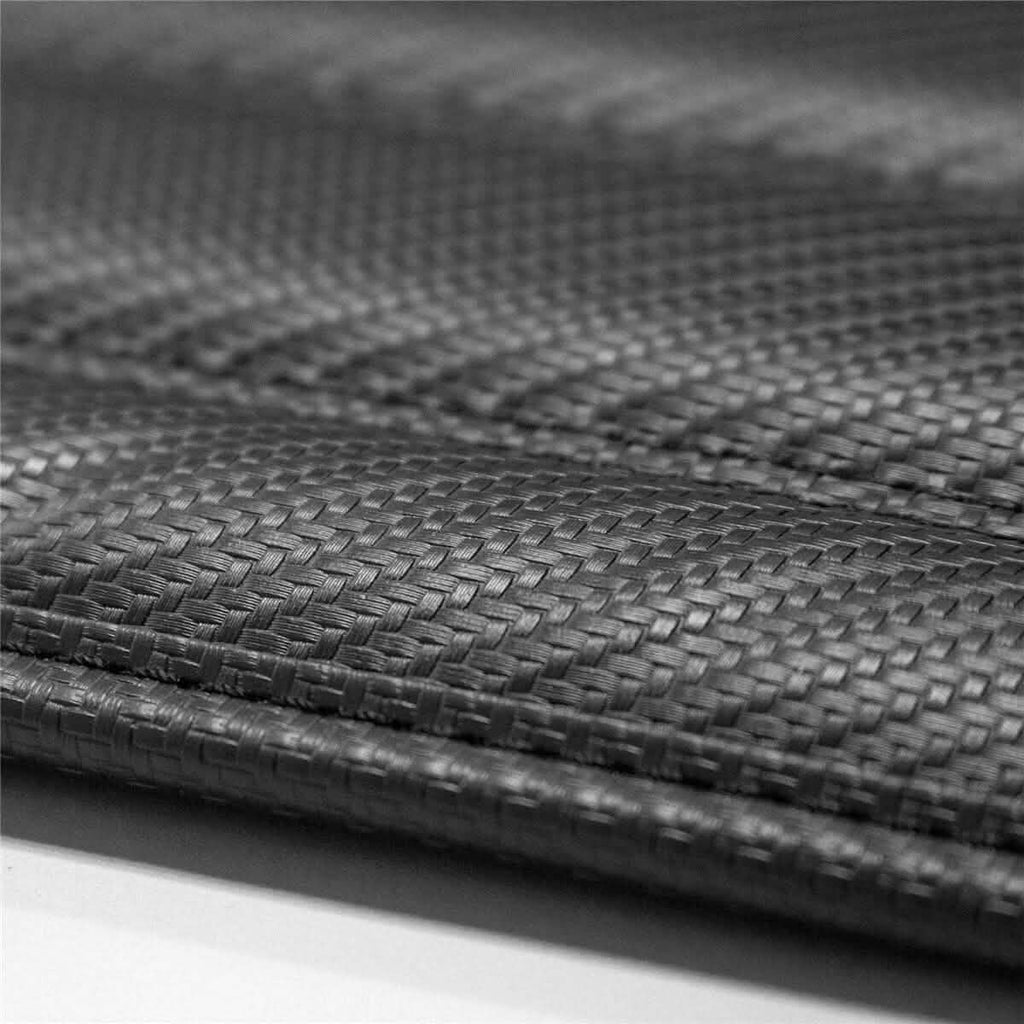 Ensemble de 4 pièces : Tapis de sol en similicuir antidérapants et robustes