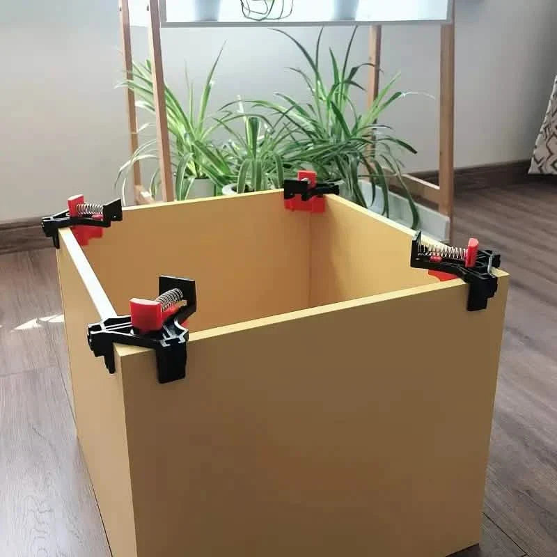 4-Piece Set: Precision 90 Degree Angle Clamps for Woodworking