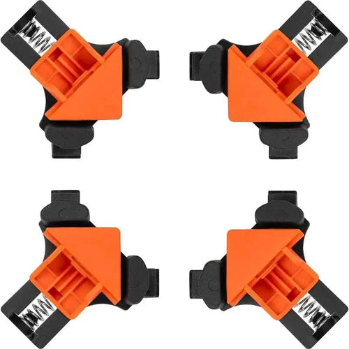 4-Piece Set: Precision 90 Degree Angle Clamps for Woodworking