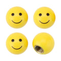 4-Piece Set: Smiley Face Bike Valve Covers