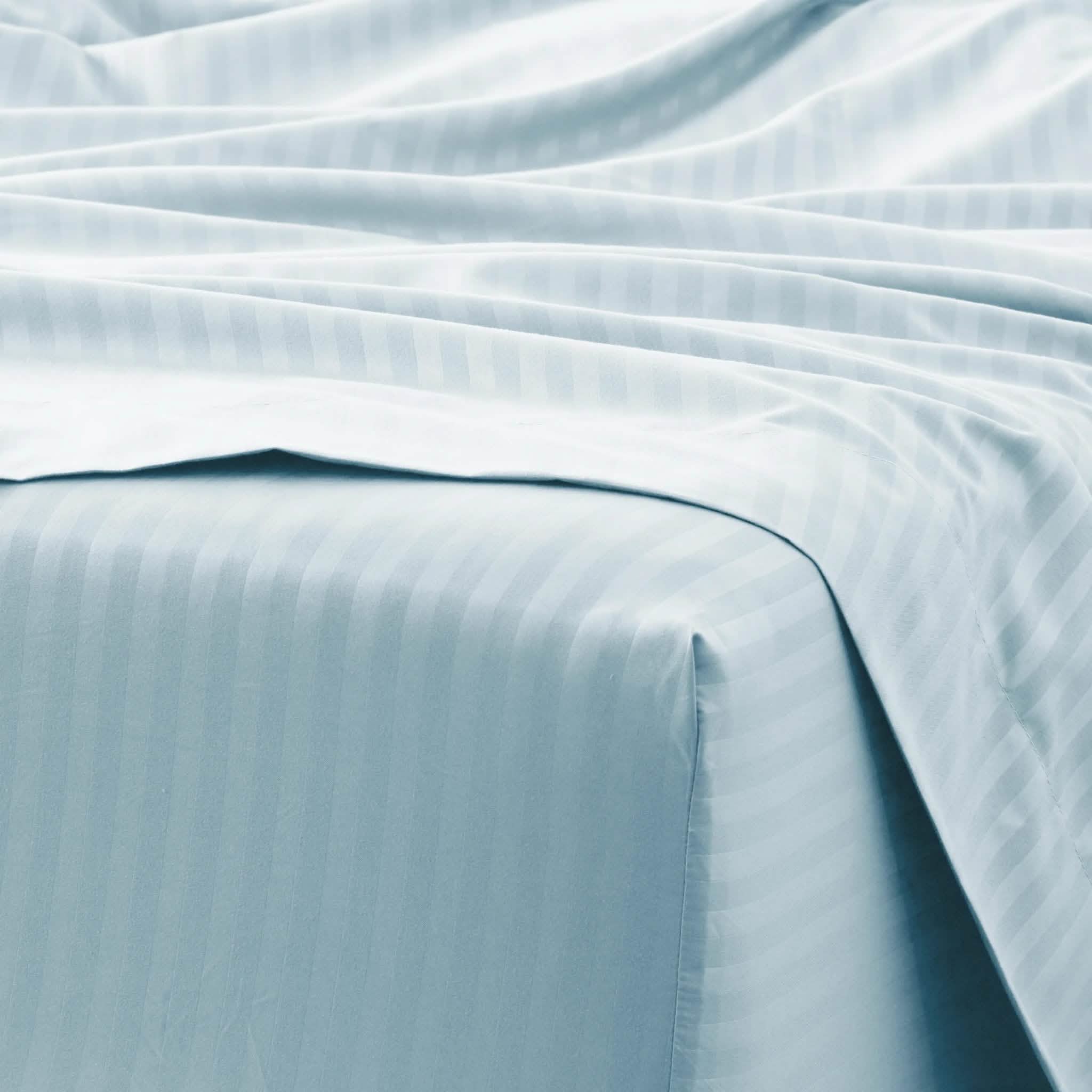 4-Piece Striped Embossed Sheet Set