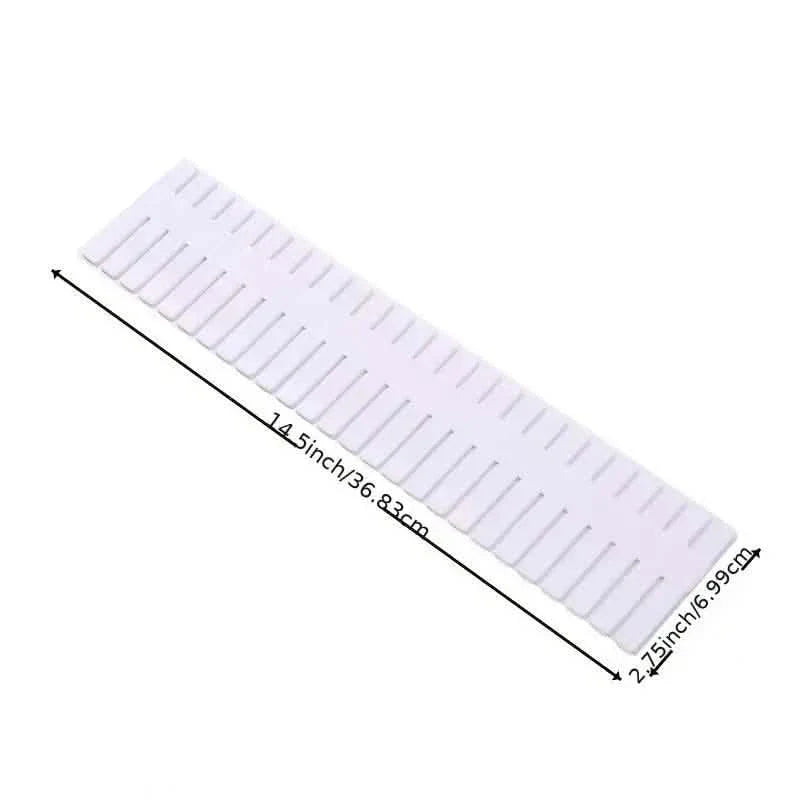 4-Pieces: Adjustable Grid Drawer Dividers