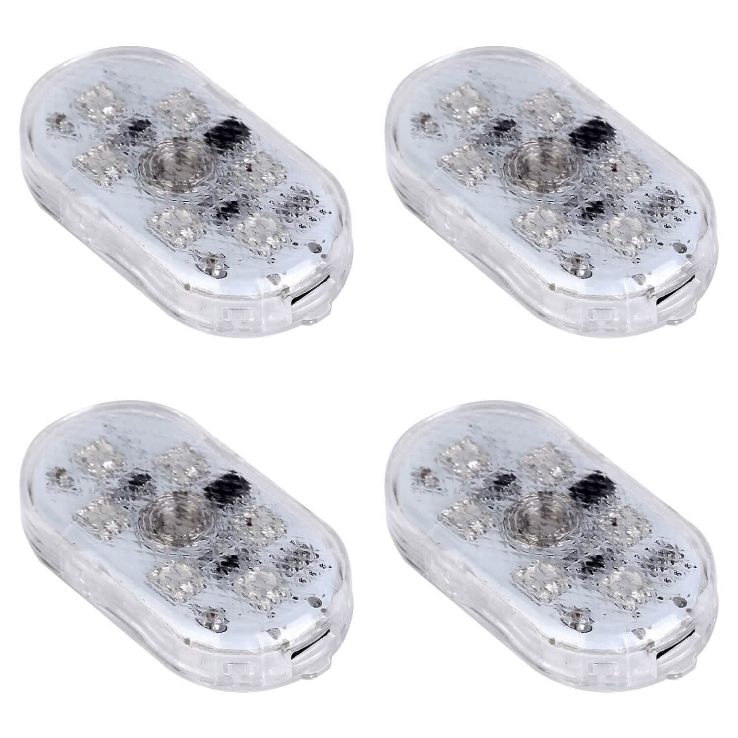 4-Pieces: Cordless Car Interior Light USB Rechargeable