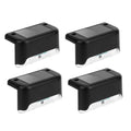 4-Pieces: Solar Powered LED Step Lights