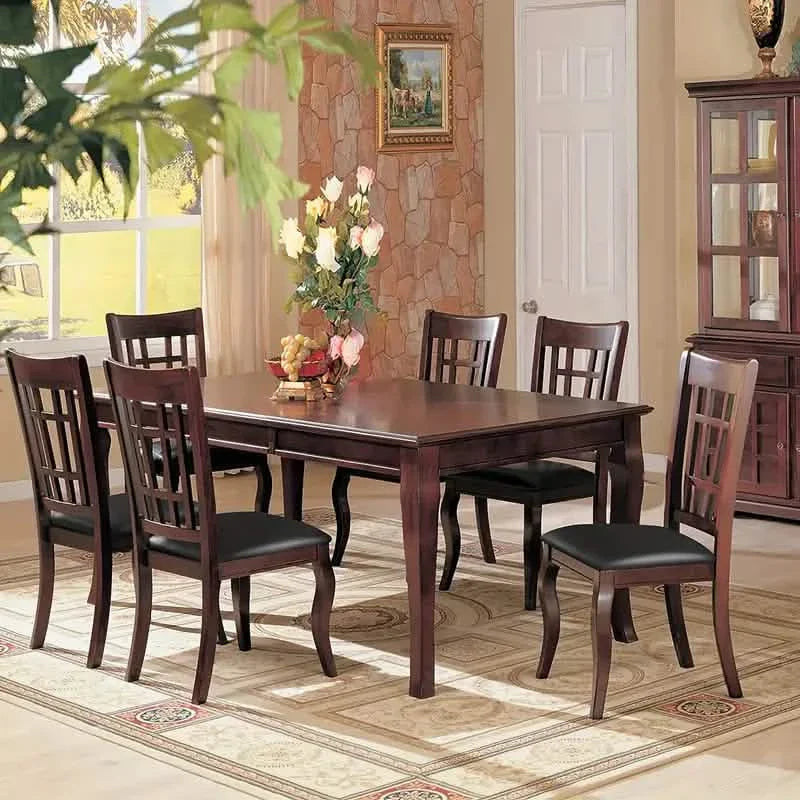 4-Pieces: Waterproof Removable Upholstered Leather Dining Chair Slipcovers