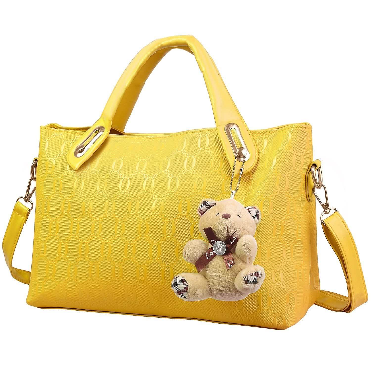 Lot de 4: Sac à main en cuir pour femme