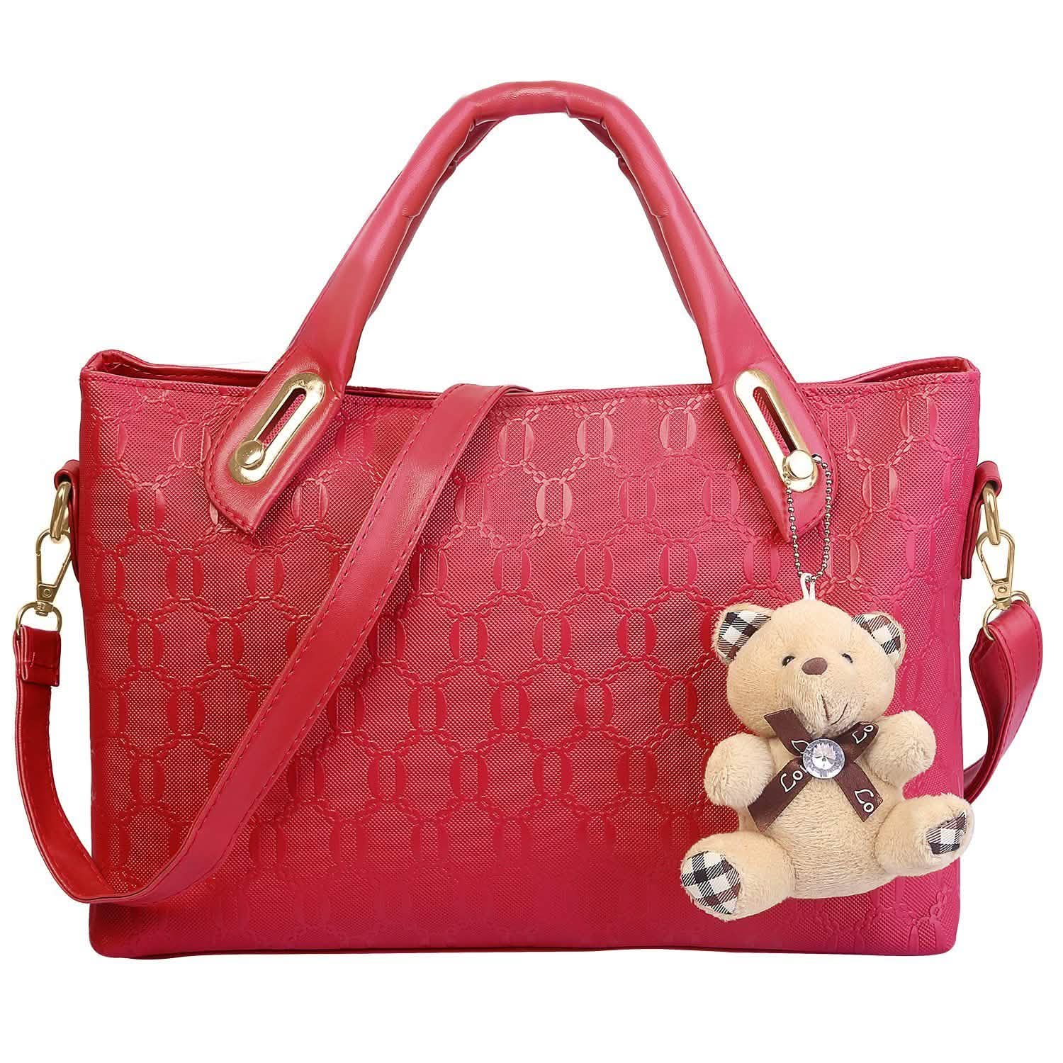 Lot de 4: Sac à main en cuir pour femme