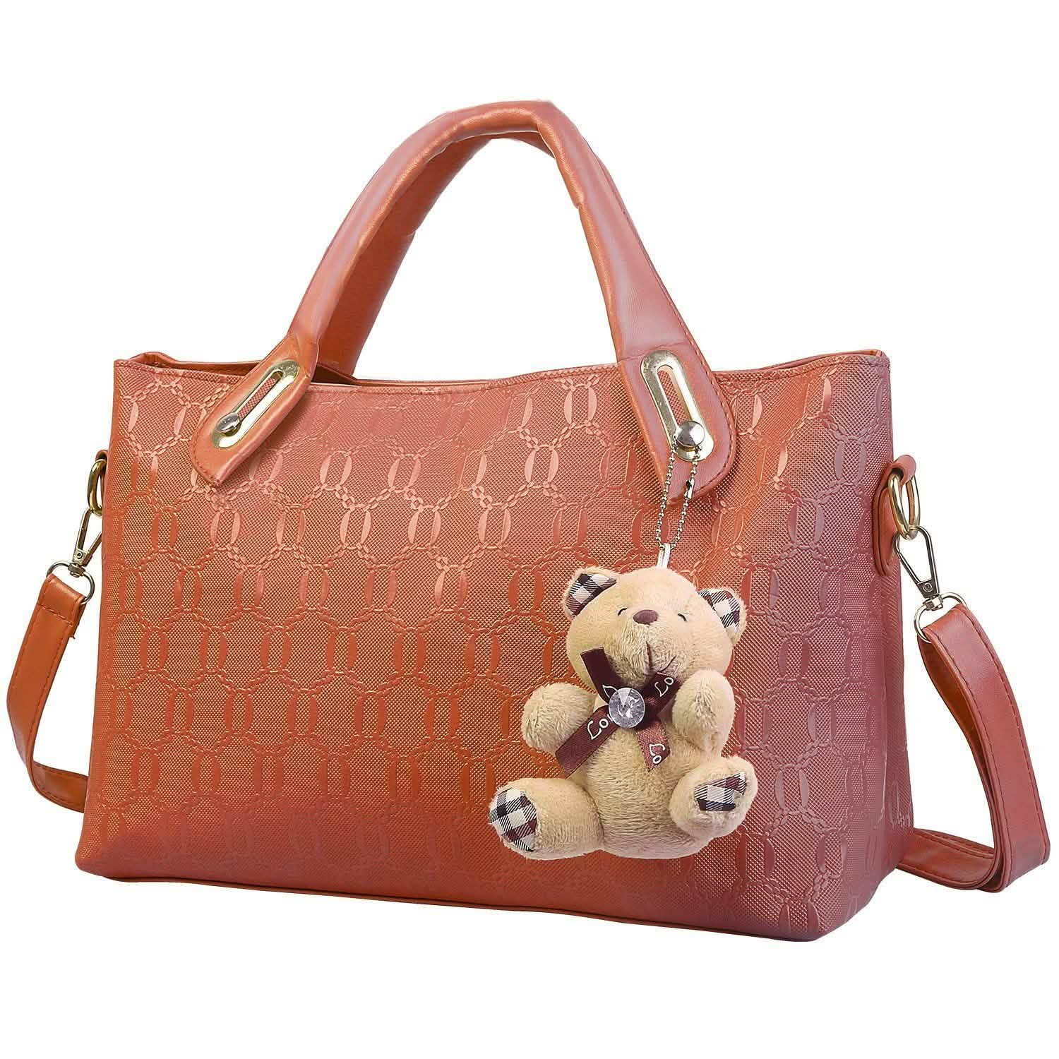 Lot de 4: Sac à main en cuir pour femme