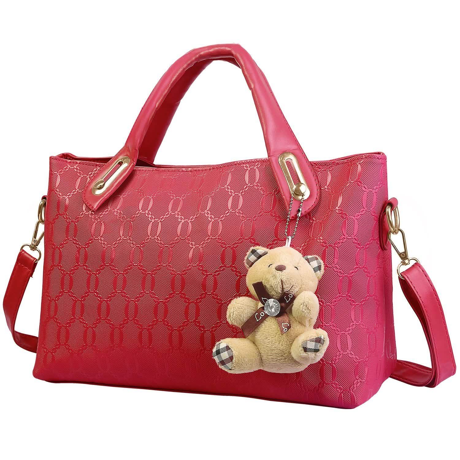 Lot de 4: Sac à main en cuir pour femme