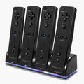 4 Remotes Charging Dock