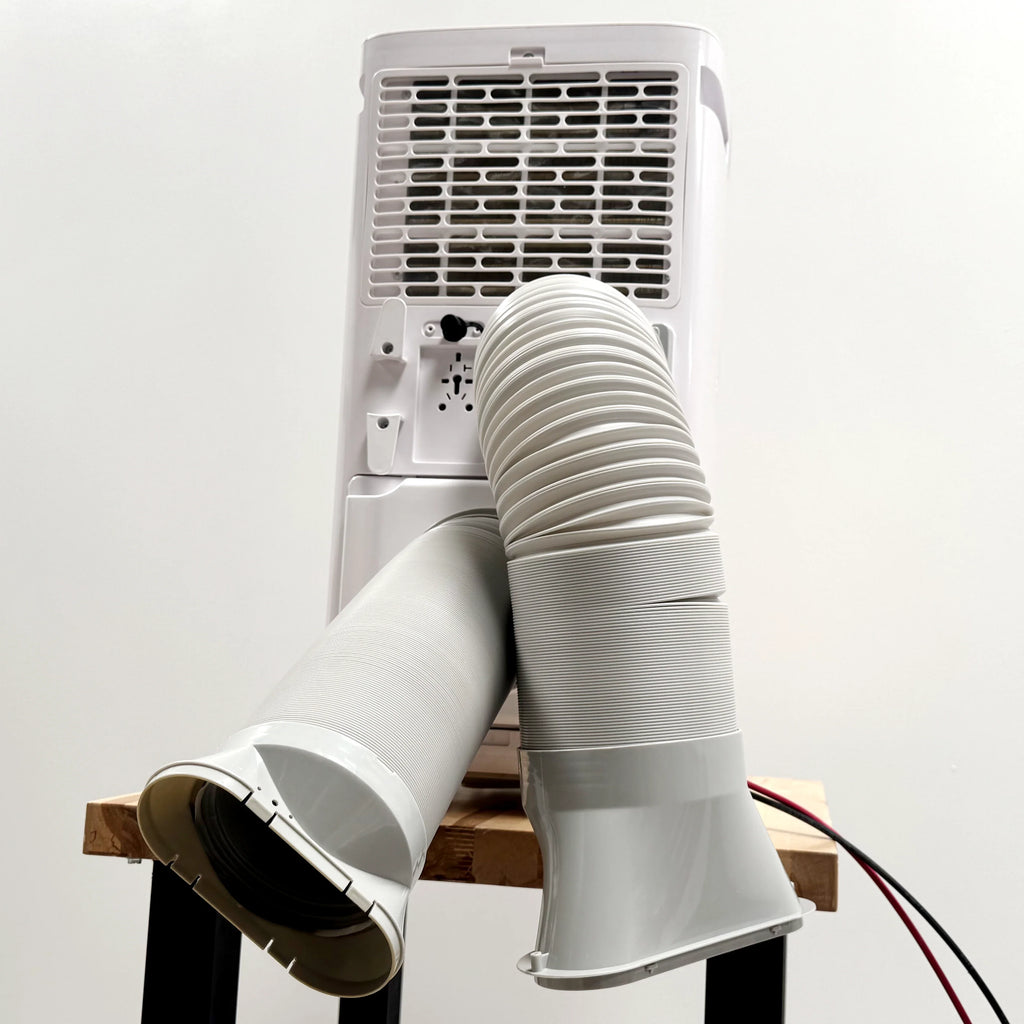 24V Pure DC Portable, Battery/Solar Air Conditioner & Heater (heat pump, 12,000 BTU/h)