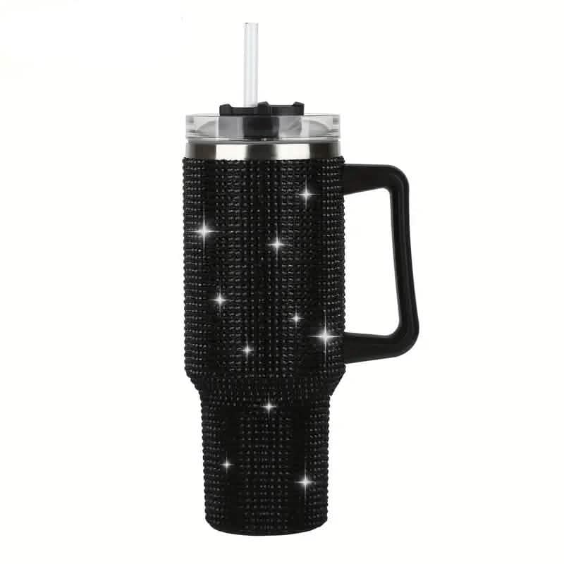 Gobelet Bling Strass Super Scintillant de 40 Oz
