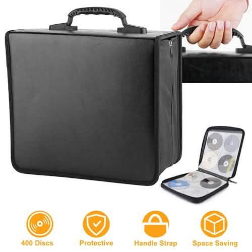Rangement 400 disques CD DVD