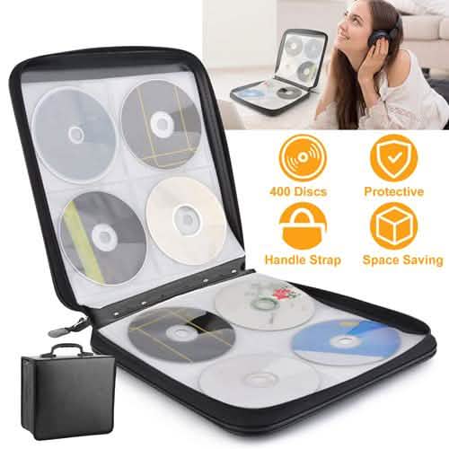 Rangement 400 disques CD DVD