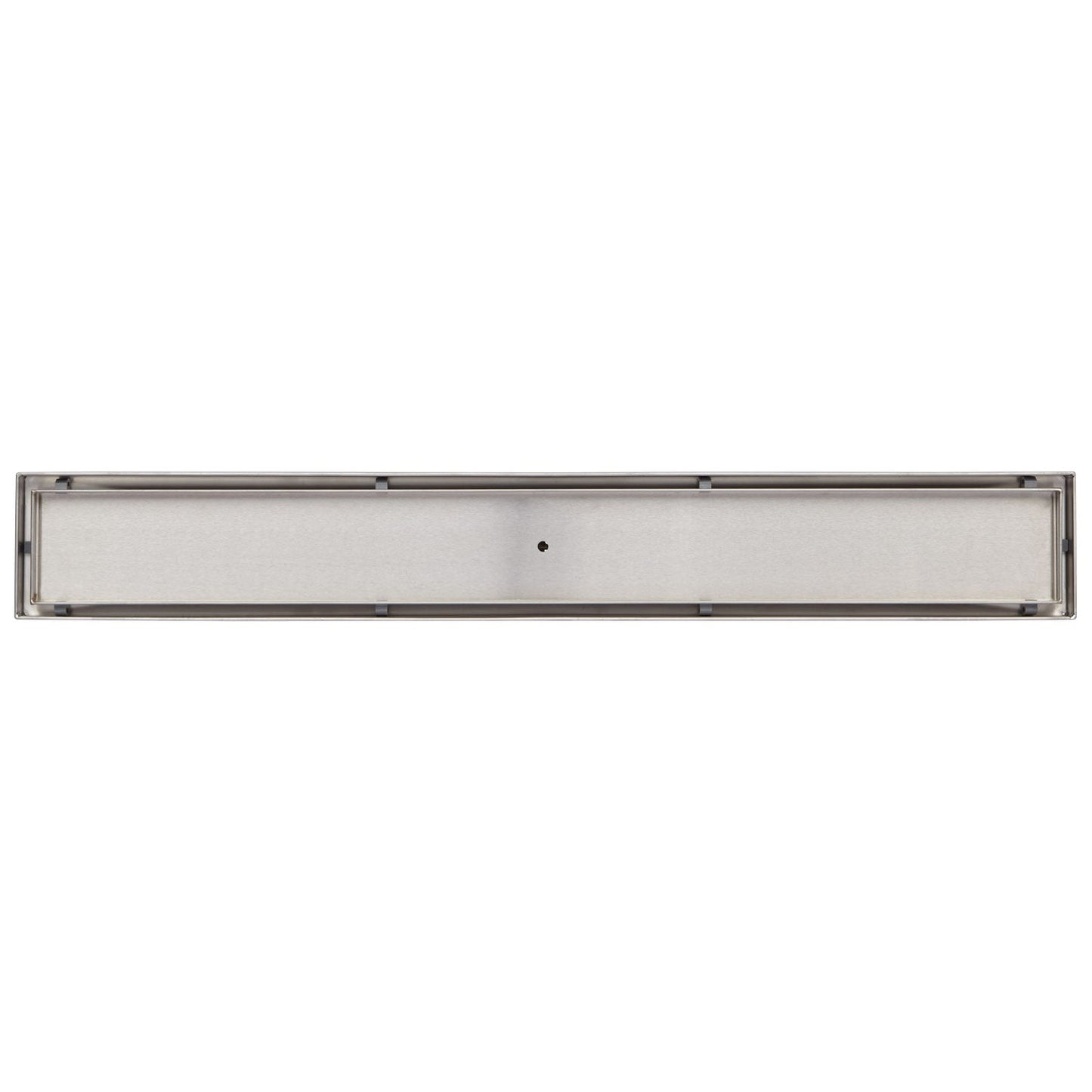 Signature Hardware Cohen 60-in Linear Shower Drain, Brushed Stainless Steel