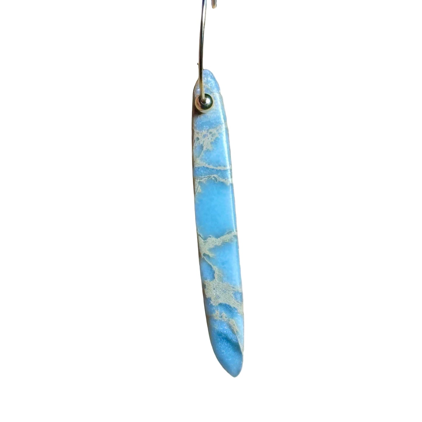 African Opal Spear Bertoni Earrings - 14k Gold Filled Sterling Silver