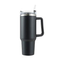40oz Reusable Vacuum Tumbler with Insulated Double Wall and Cup Handle