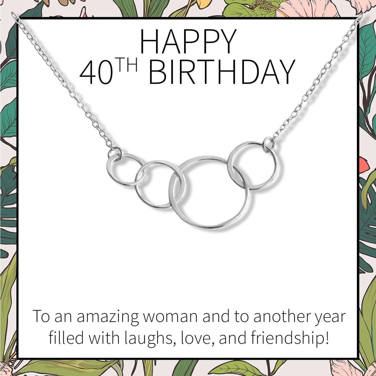 40th Birthday Necklace