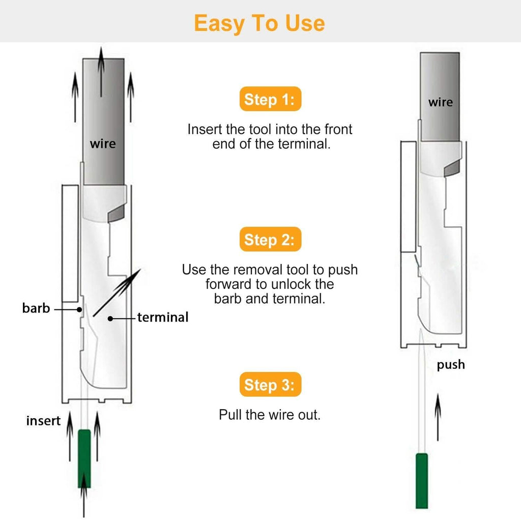 41-Piece: Terminal Removal Tool Kit